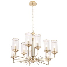 Подвесная люстра Crystal Lux Gloria SP9 Brass 4