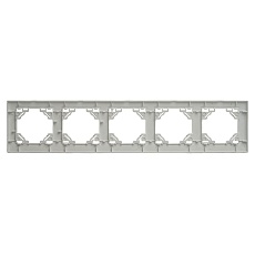 Рамка 5-постовая Stekker Эрна белый PFR00-9005-01 39620 5