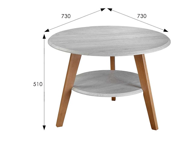 Журнальный стол Мебелик BeautyStyle 17 006757 изображение 3 Журнальный стол Мебелик BeautyStyle 17 006757 Фото № 3