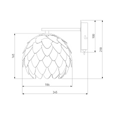 Бра Bogates Cedro 304 3