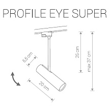 Трековый светильник Nowodvorski Profile Eye Super 9245 1