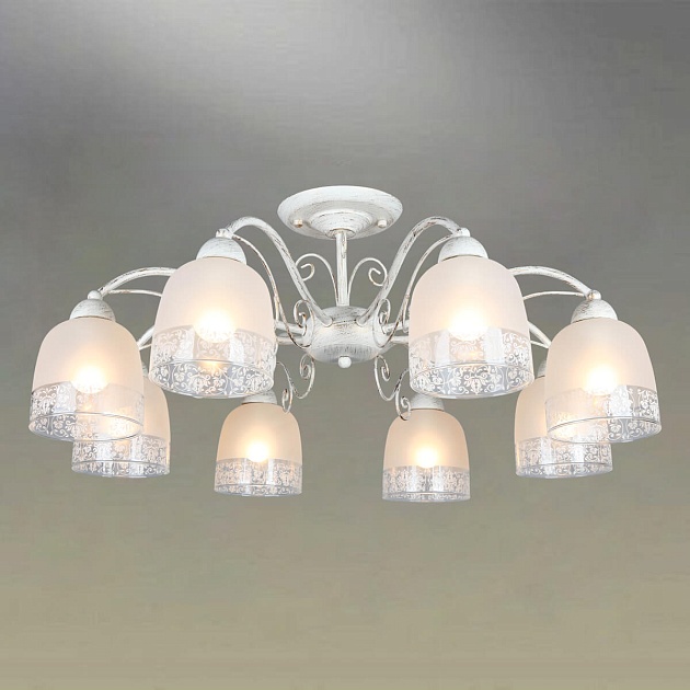 Потолочная люстра Omnilux Ferraro OML-54907-08 изображение 5 Потолочная люстра Omnilux Ferraro OML-54907-08 Фото № 5