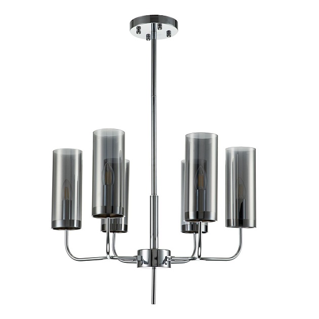 Подвесная люстра Indigo Balletto 13014/6R Chrome V000257 изображение 2 Подвесная люстра Indigo Balletto 13014/6R Chrome V000257 Фото № 2