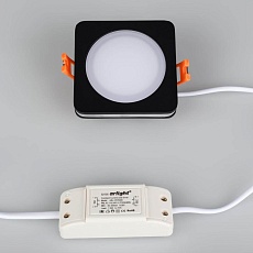 Встраиваемый светодиодный светильник Arlight LTD-80x80SOL-BK-5W Warm White 022555 3