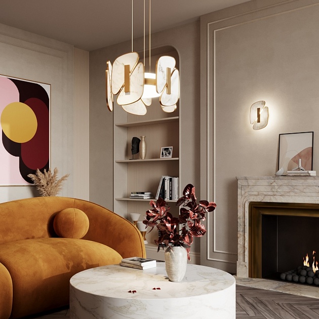 Настенный светодиодный светильник Odeon Light L-Vision Chiara 6638/10WL Фото № 6