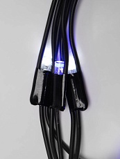 Уличная светодиодная гирлянда Uniel сетка 220V бело-синий ULD-N2015-288/SBK White-Blue IP67 UL-00005485 5