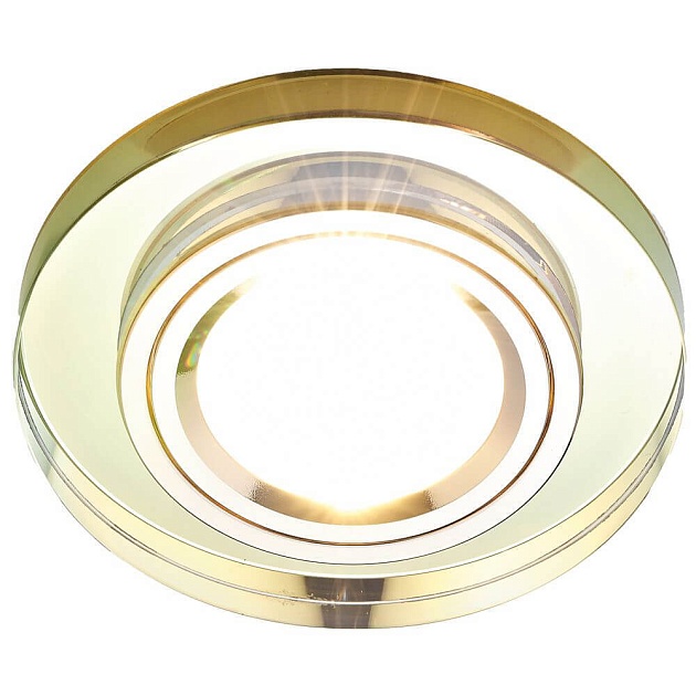 Встраиваемый светильник Ambrella light Classic 8060 Gold изображение 1 Встраиваемый светильник Ambrella light Classic 8060 Gold Фото № 1