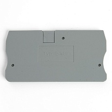 Торцевая заглушка для ЗНИ LD552 10 мм² (JXB ST 10), серый Stekker LD560-1-100 39993 4