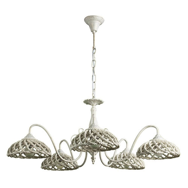Подвесная люстра Arte Lamp Twisted A5358LM-5WG изображение 1 Подвесная люстра Arte Lamp Twisted A5358LM-5WG Фото № 1