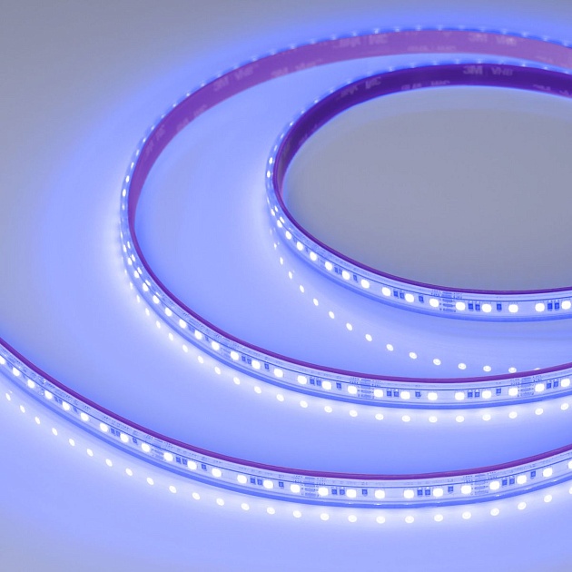 Светодиодная влагозащищенная лента Arlight 12W/m 120Led/m 2835SMD разноцветный 5M RTW-PS-A120-10mm 24V RGB 042907 Фото № 5