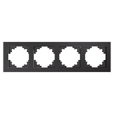 Рамка 4-постовая Stekker Катрин графит GFR00-7004-06 39542