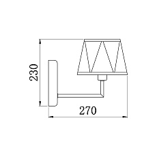 Бра Vele Luce Si VL2191W01 3