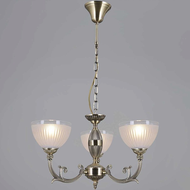 Люстра Illumico IL9939-3PSQ-24 AB CAPELLA Фото № 1