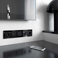 Розетка HDMI Werkel черный матовый W1186008 4690389157066 3