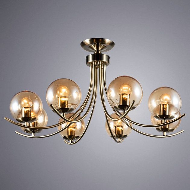 Потолочная люстра Arte Lamp Scarlett A2715PL-8AB изображение 3 Потолочная люстра Arte Lamp Scarlett A2715PL-8AB Фото № 3