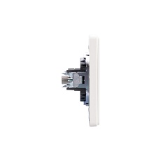 Розетка ROUND TV с/у перламутр KRANZ KR-78-0723-1 4
