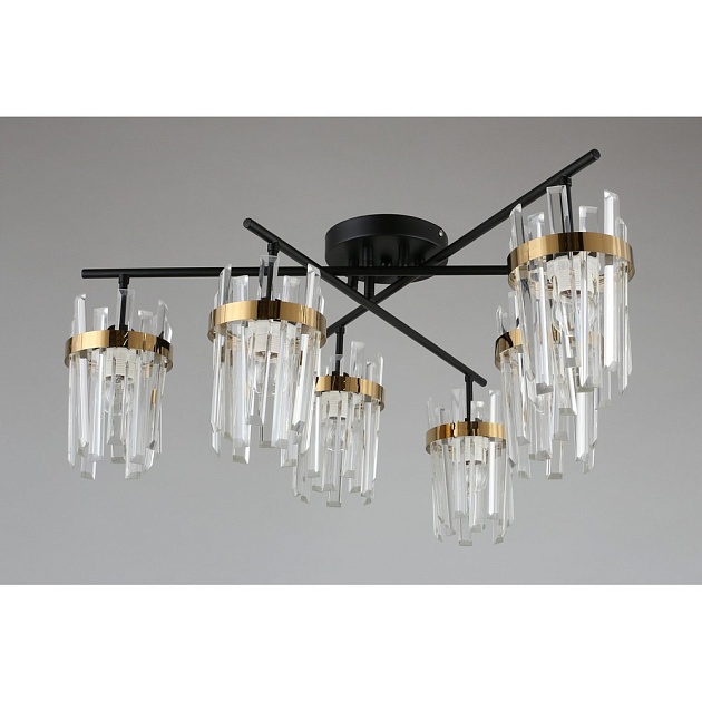 Потолочная люстра Omnilux Pavarolo OML-67707-06 изображение 2 Потолочная люстра Omnilux Pavarolo OML-67707-06 Фото № 2