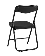 Складной стул Stool Group Джонни экокожа черный каркас черный матовый fb-jonny-black 5