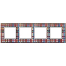 Рамка 4-постовая ЭРА Elegance 14-5104-00 Б0034523