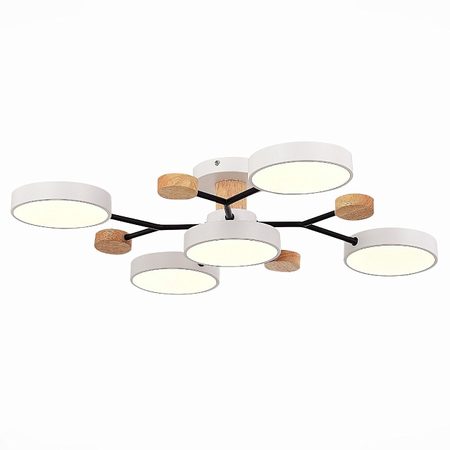 Потолочная светодиодная люстра Evoluce FAEMA SLE6006-502-05 изображение 1 Потолочная светодиодная люстра Evoluce FAEMA SLE6006-502-05 Фото № 1