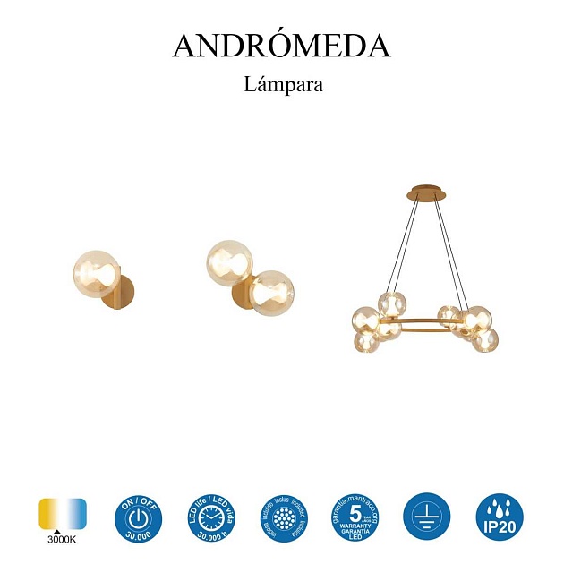 Бра Mantra Andromeda 9554 Фото № 7