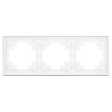 Рамка 3-постовая Stekker Катрин белый GFR00-7003-01 39256 4