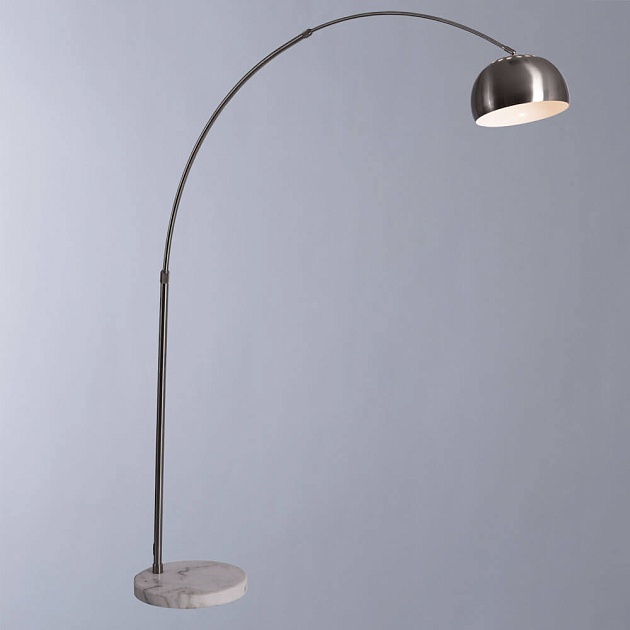 Торшер Arte Lamp Arco A8926PN-1SS изображение 4 Торшер Arte Lamp Arco A8926PN-1SS Фото № 4