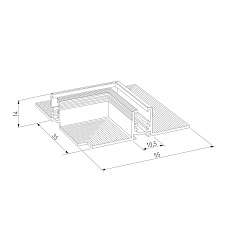 Коннектор L-образный Elektrostandard Mini Magnetic 85177/00 a065637 1