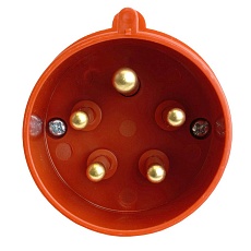 Вилка прямая ST-025 32А 380В 3P+PE+N IP44, PPG32-025-44, Stekker 49431 5