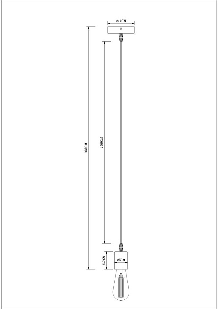 Подвесной светильник Arte Lamp Mark A7047SP-1BK изображение 2 Подвесной светильник Arte Lamp Mark A7047SP-1BK Фото № 2