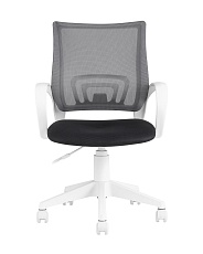Офисное кресло TopChairs ST-Basic-W серый TW-04 TW-12 сетка/ткань ST-BASIC-W/DG/TW-12 2
