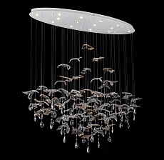 Подвесная люстра Newport 8220/140 С oval chrome М0071691 1