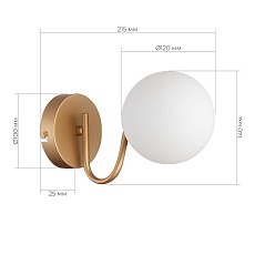 Бра Evoluce Calabria SLE220601-01 1