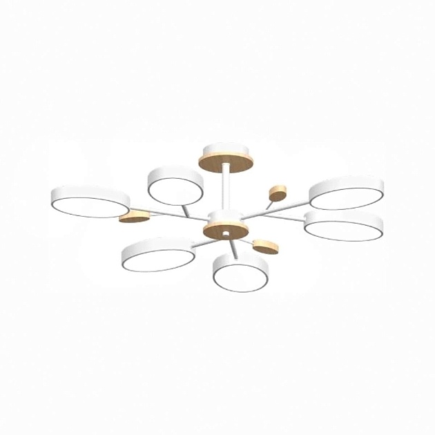 Потолочный cветильник LED4U L3220-830 WH Фото № 1