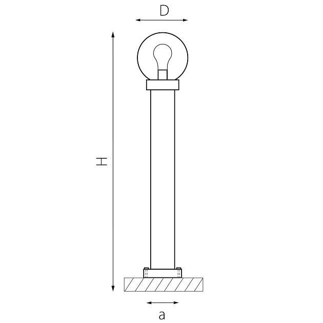 Уличный светильник Lightstar Bolla 373710 изображение 2 Уличный светильник Lightstar Bolla 373710 Фото № 2