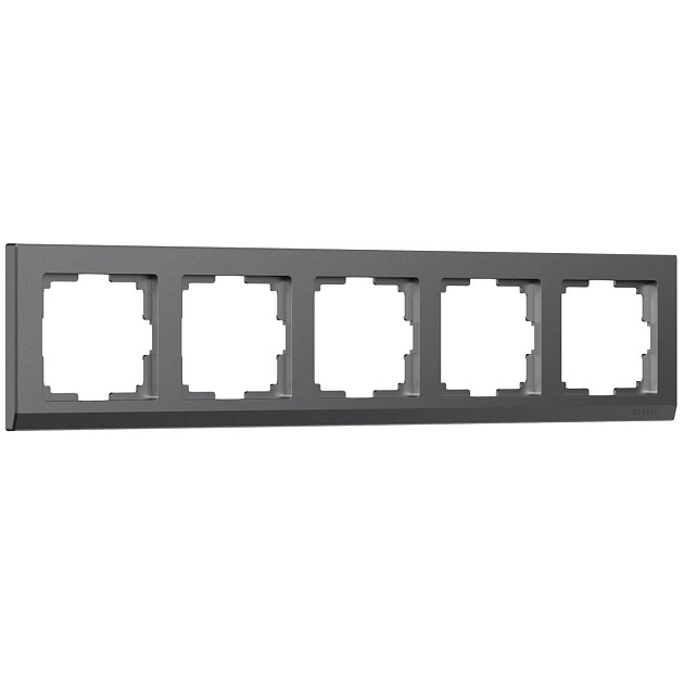 Рамка Werkel Stark на 5 постов графит W0051864 4690389194535 Фото № 1