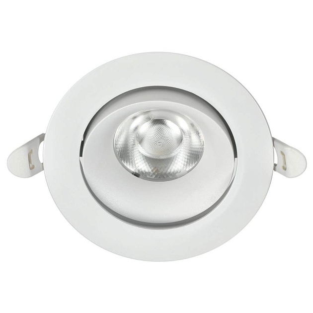 LIGHTING PRO Светильник светодиодный поворотный ДВО 1813 9Вт 4000К IP20 круг белый IEK LTP-DSO0-1813-09-40-K01 изображение 1 LIGHTING PRO Светильник светодиодный поворотный ДВО 1813 9Вт 4000К IP20 круг белый IEK LTP-DSO0-1813-09-40-K01 Фото № 1