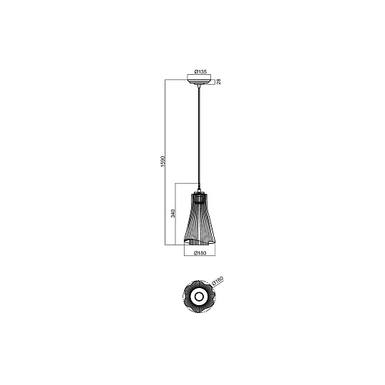 Подвесной светильник Vele Luce Emily VL5603P11 изображение 4 Подвесной светильник Vele Luce Emily VL5603P11 Фото № 4