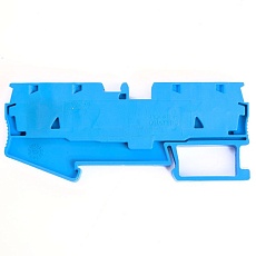 Зажим пружинный, 4-проводной проходной ЗНИ - 4.0 (JXB ST 4), синий Stekker 39972 5