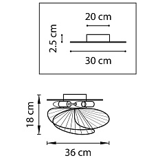 Потолочная люстра Lightstar Zeta 728133 2