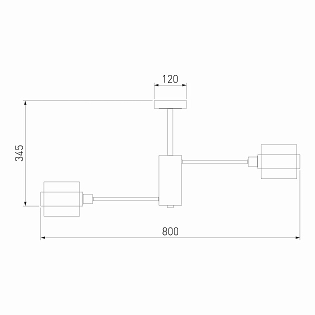 Потолочная люстра Eurosvet Arcada 70127/8 черный/дымчатый изображение 3 Потолочная люстра Eurosvet Arcada 70127/8 черный/дымчатый Фото № 3