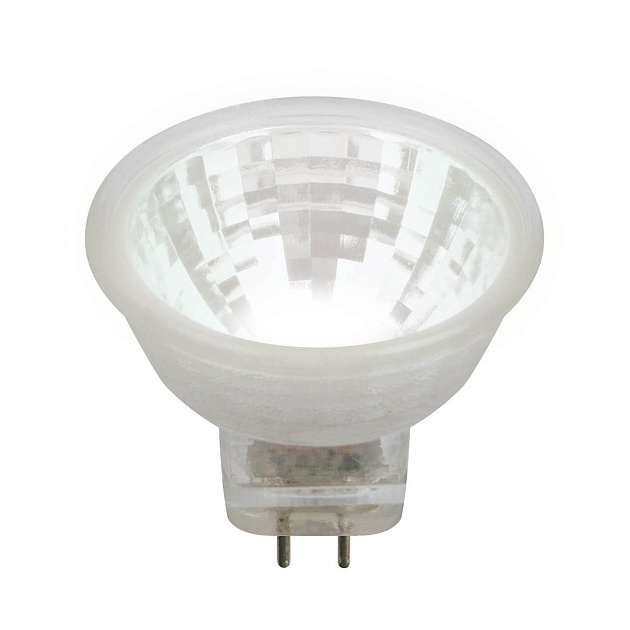 Лампа светодиодная Uniel GU4 3W 4000K прозрачная LED-MR11-3W/NW/GU4 GLZ21TR UL-00001701 фото 