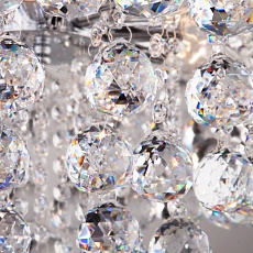 Потолочная люстра Eurosvet 3299/9 хром/прозрачный хрусталь Strotskis 2