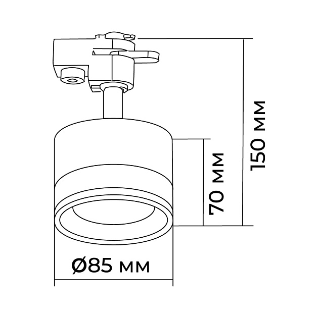 Трековый светильник Apeyron Sunrise 16-88 изображение 4 Трековый светильник Apeyron Sunrise 16-88 Фото № 4