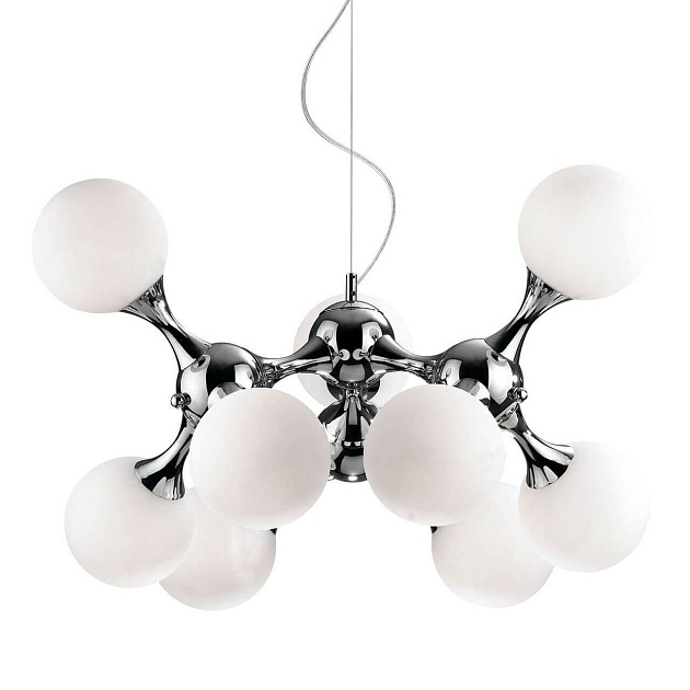 Подвесная люстра Ideal Lux Nodi Sp9 Bianco 082059 изображение 1 Подвесная люстра Ideal Lux Nodi Sp9 Bianco 082059 Фото № 1