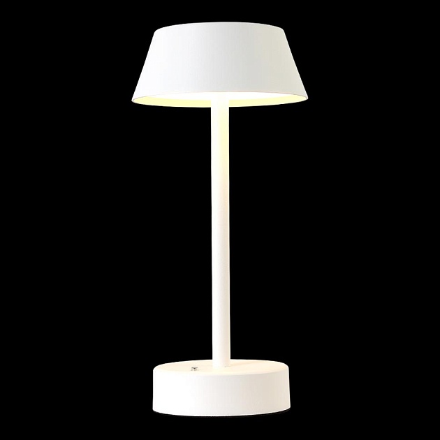 Настольная лампа Crystal Lux Santa LG1 White Фото № 1