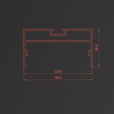 Универсальный профиль Flexy для изготовления накладных подвесных и встраиваемых световых линий и светильников 2682 SVET 50 1