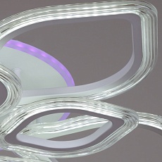 Потолочная светодиодная люстра Reluce 09827-3.3-5+5A WH (RGB) 1