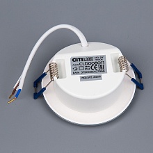 Встраиваемый светодиодный светильник Citilux Акви CLD008011 1