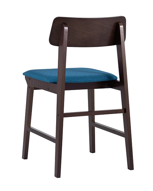 Комплект стульев Stool Group ODEN S NEW мягкое сидение синее 2 шт. MH52035 H3221-7 STEEL BLUEx2 KOROB фото 5